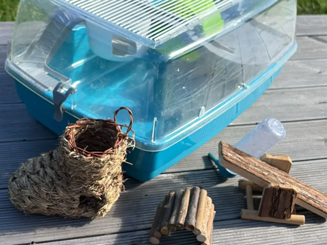 Billede 1 - Hamsterbur i god stand med tilbehør