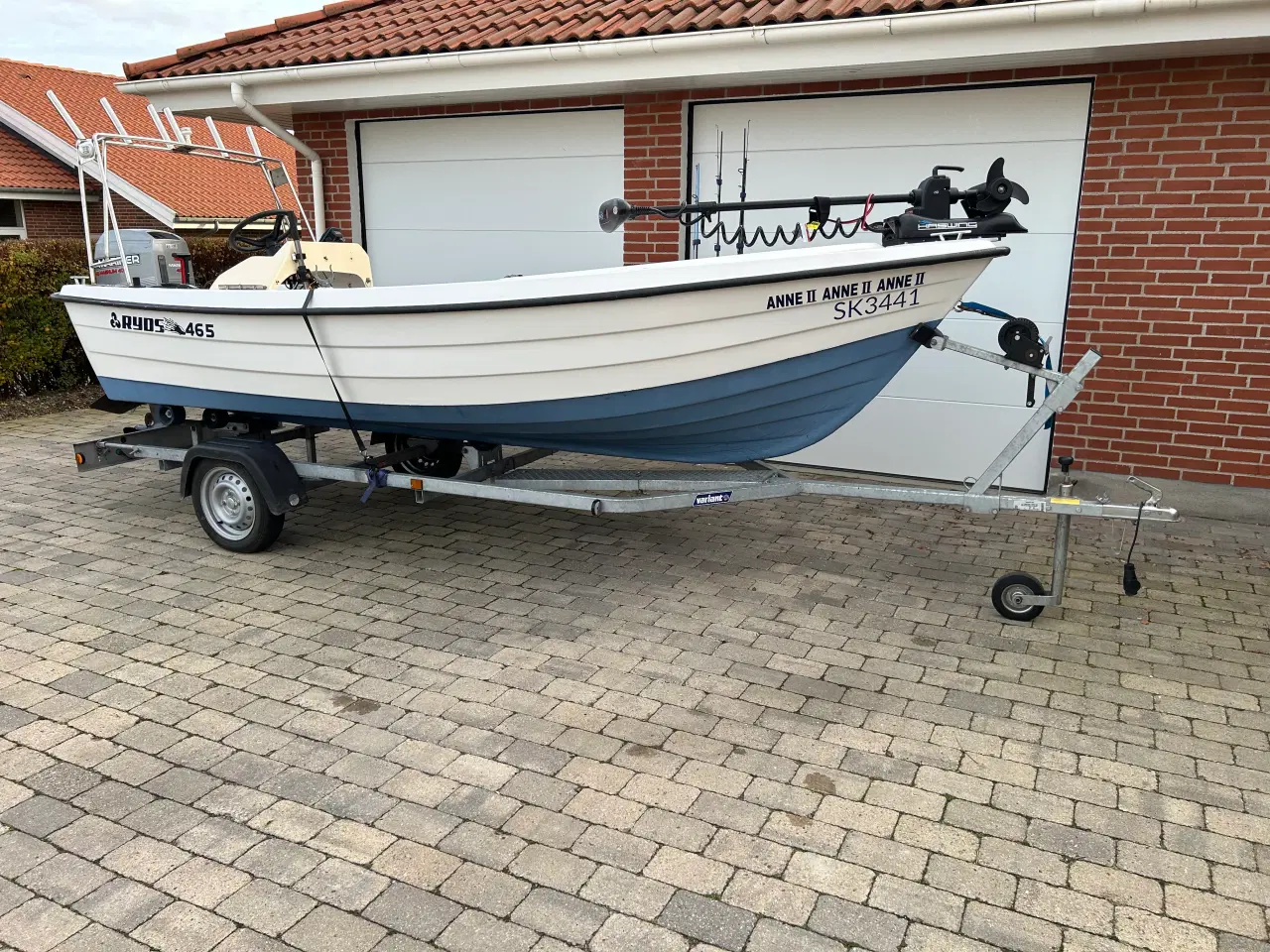 Billede 4 - RYDS 465 R med styrepult, Mariner 40 hk + trailer 
