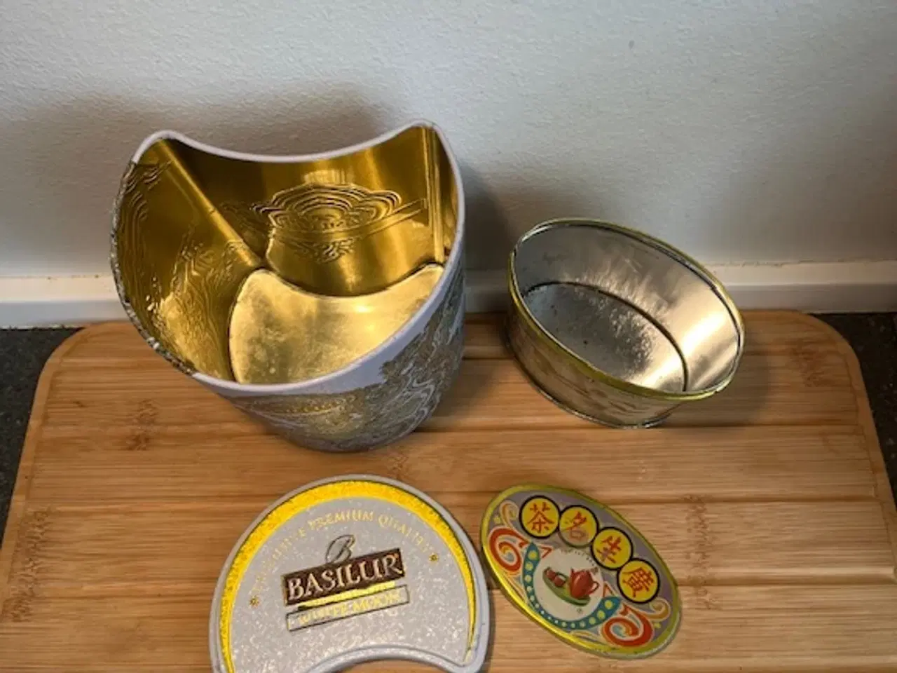 Billede 4 - To smukke tedåser – Eksklusiv Basilur & vintage