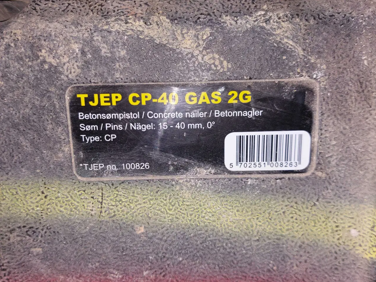 Billede 2 - Tjep cp-40 gas 2g