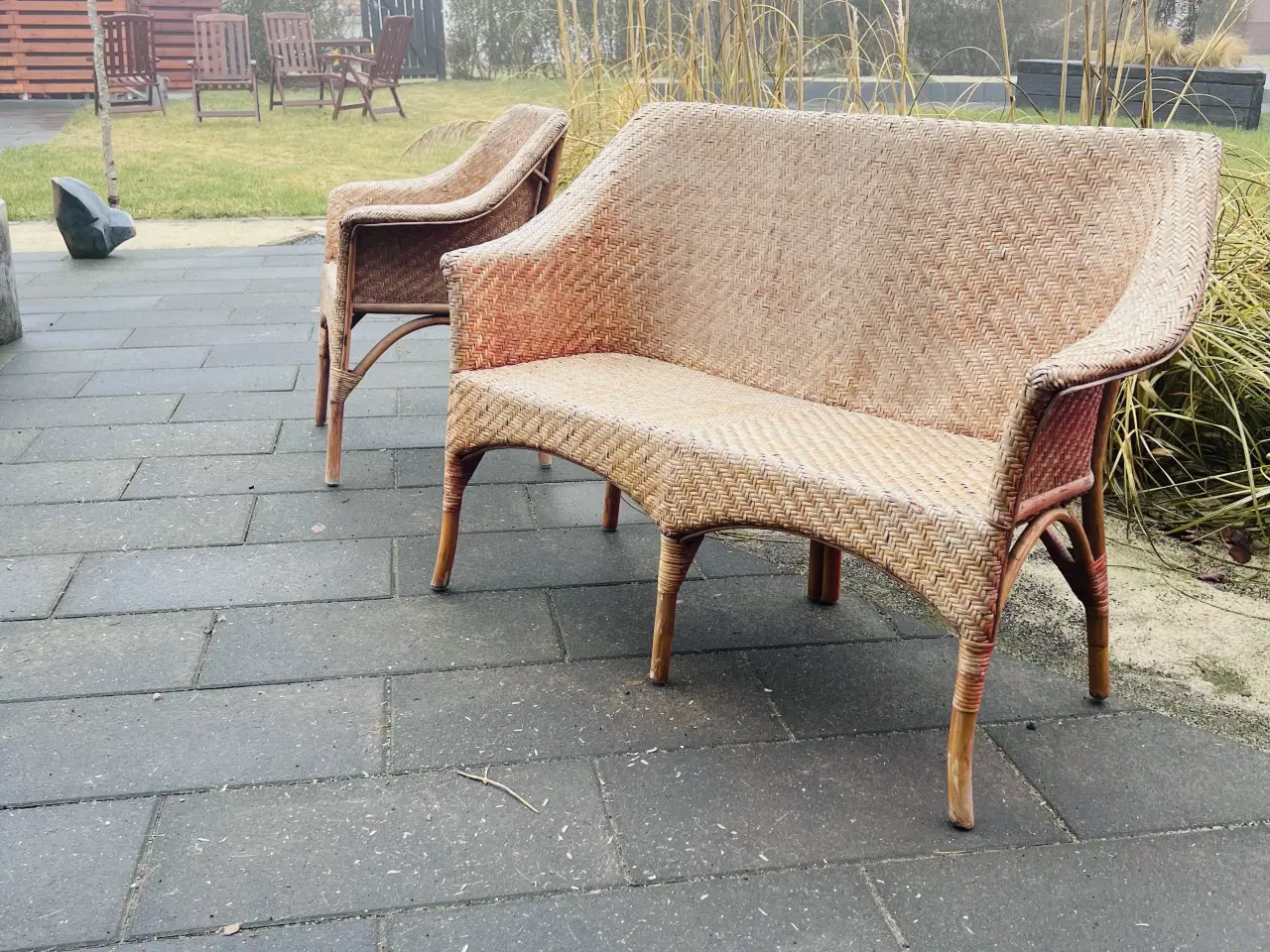 Billede 4 - Ældre franske havemøbler, i flot stand.