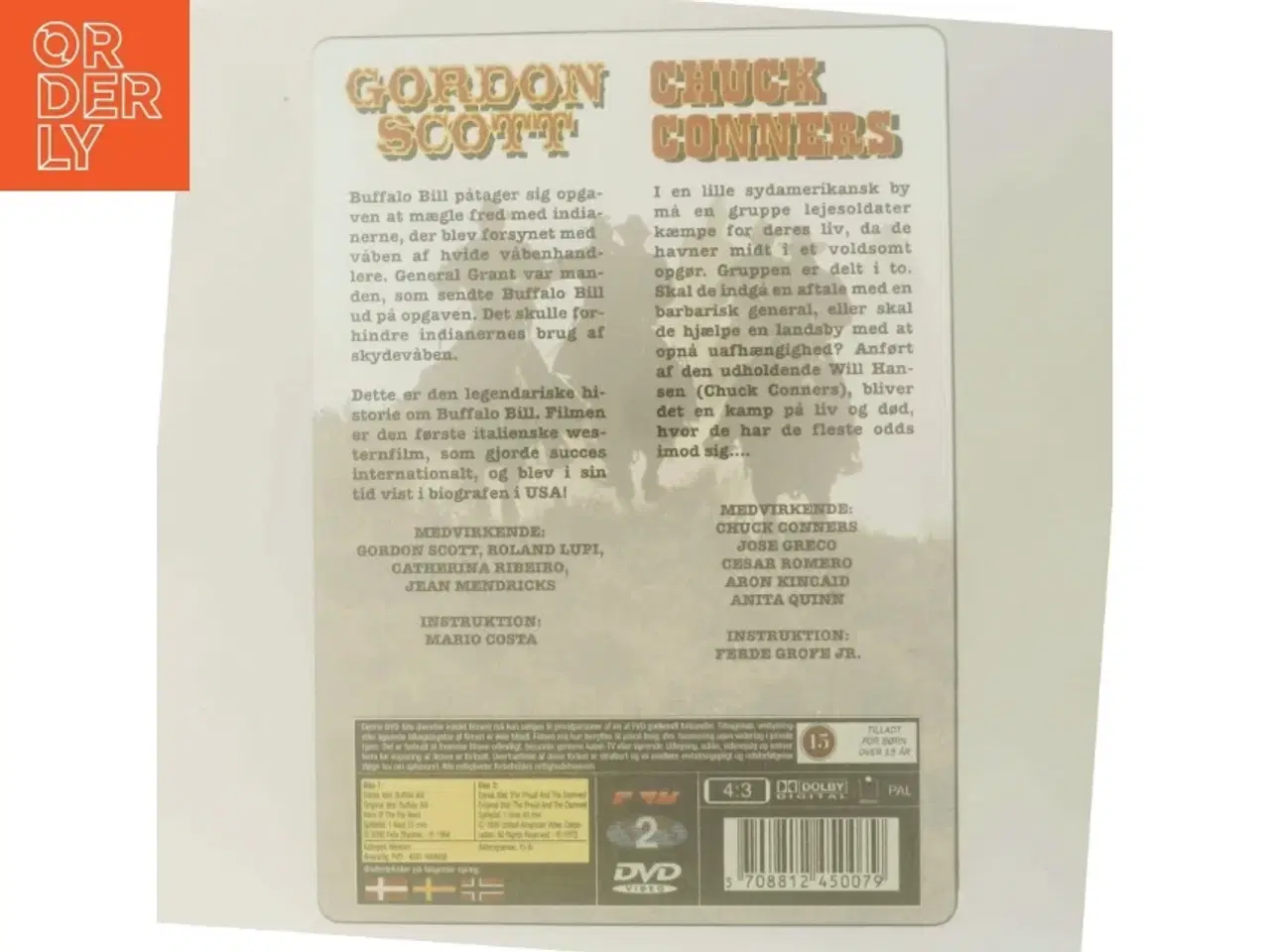 Billede 3 - 2 DVD Box Westerns med Gordon Scott (DVD)