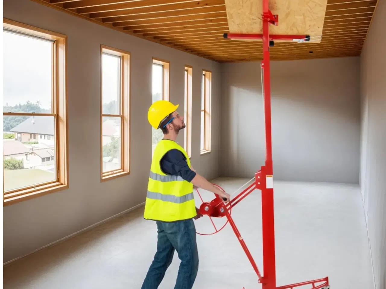 Billede 3 - Gipspladehejs med vippefunktion