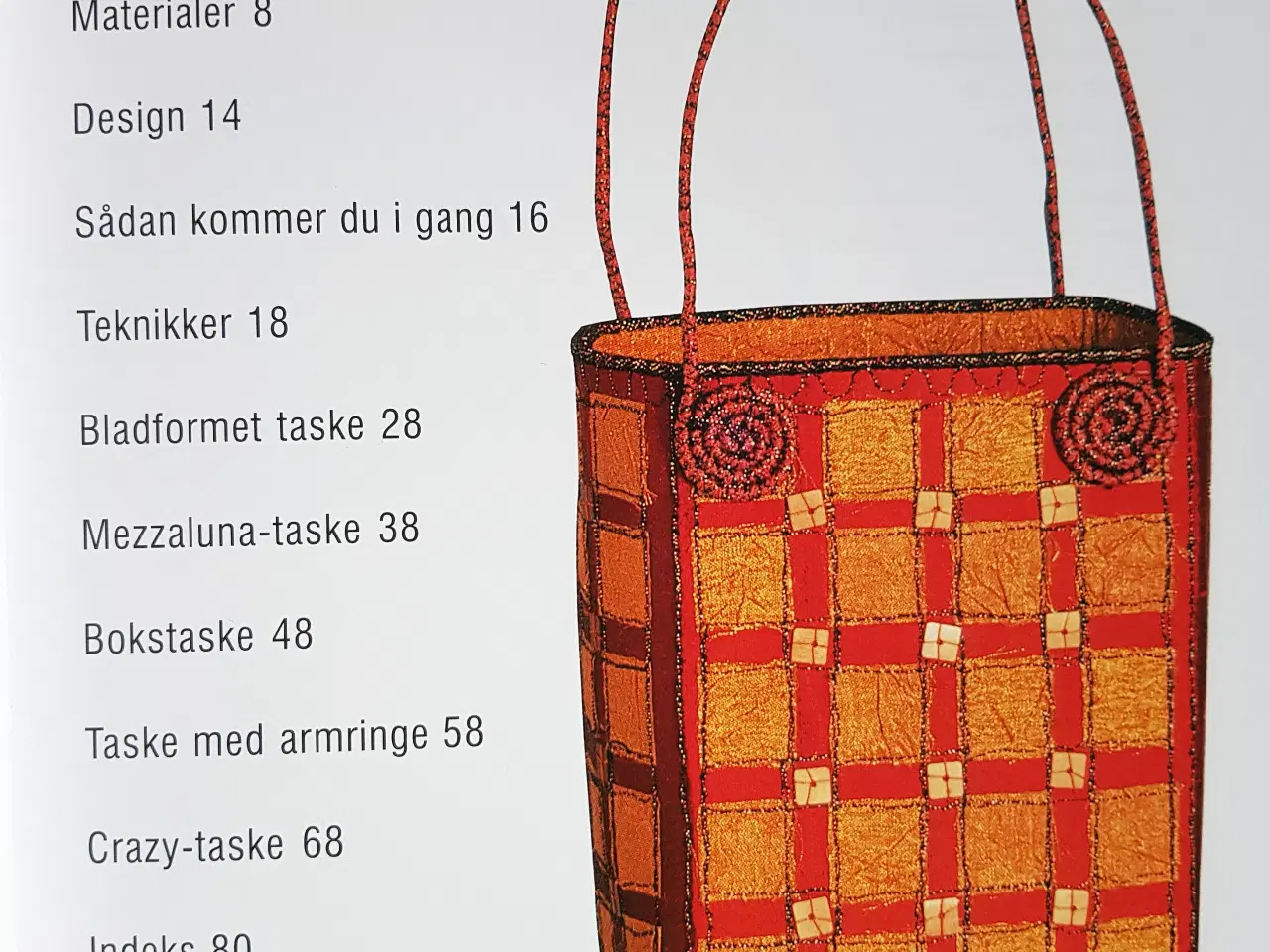 Billede 2 - Maskin-broderi  -  danske bøger