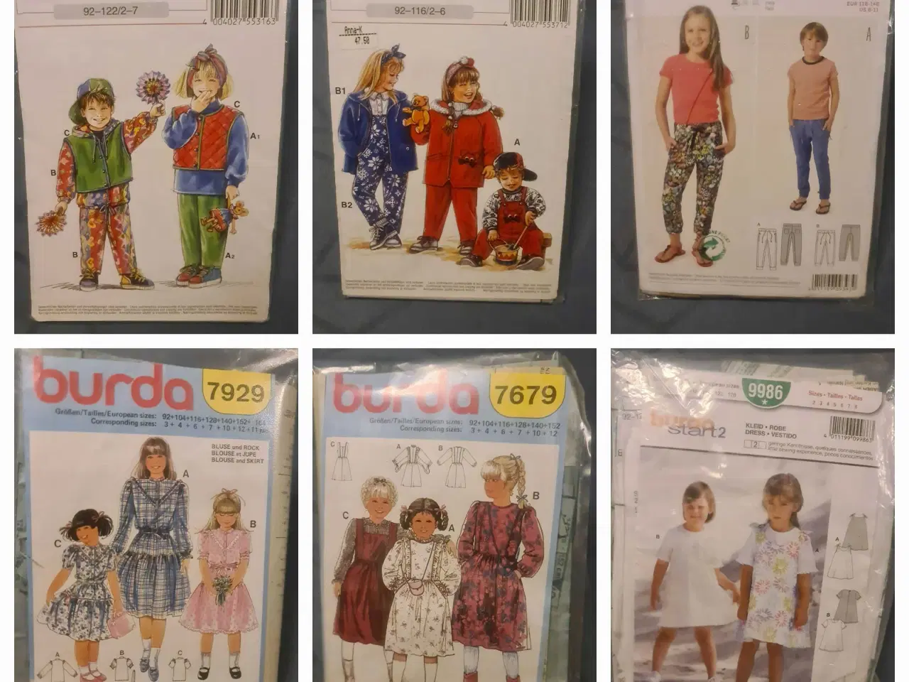 Billede 1 - Burda og Diverse Snitmønstre