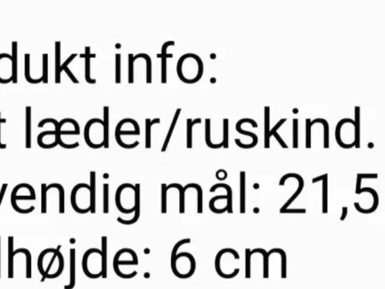 Billede 7 - Flotte læder/ruskind Pumps