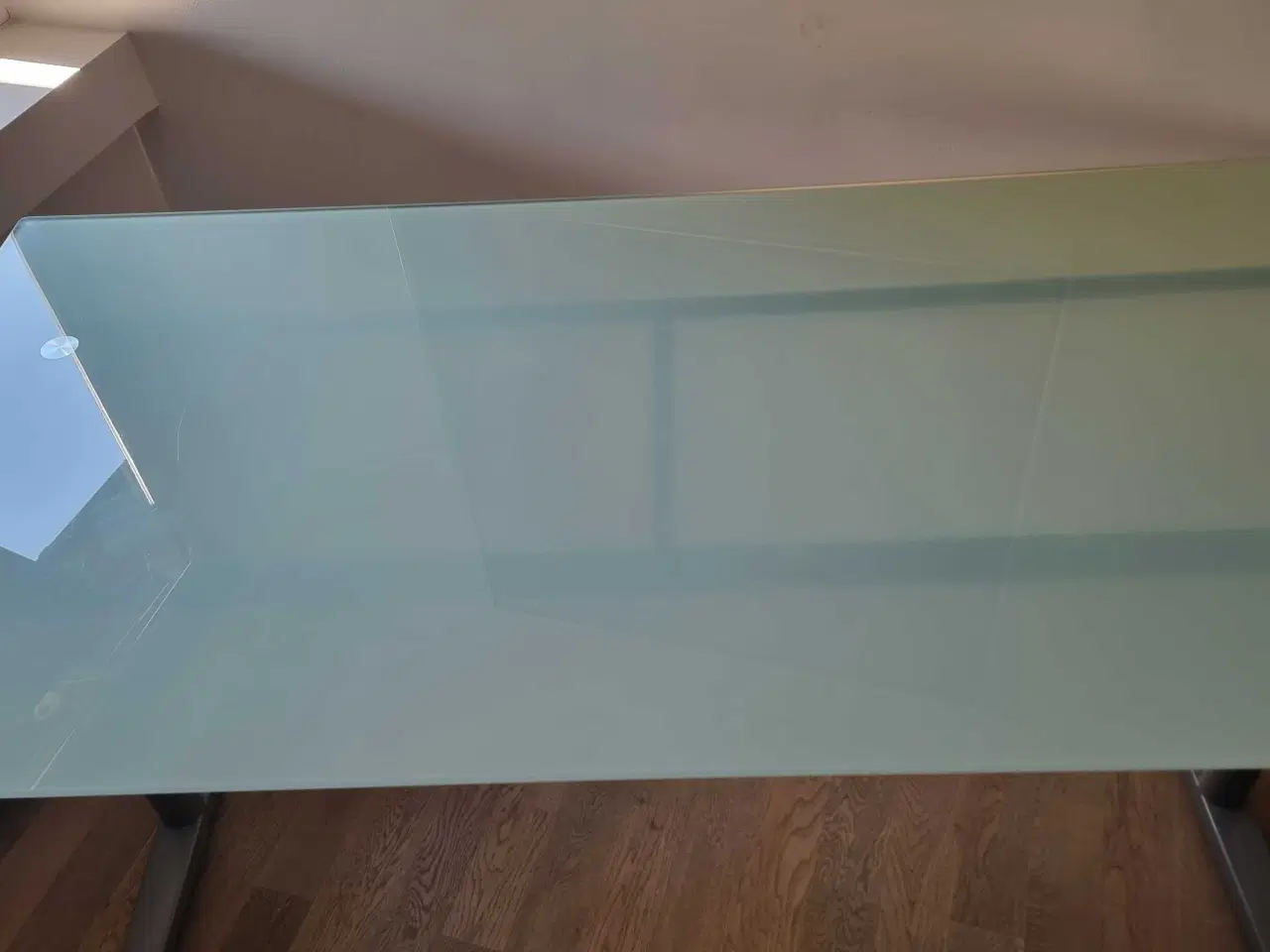 Billede 2 - Skrivebord med glasplade 