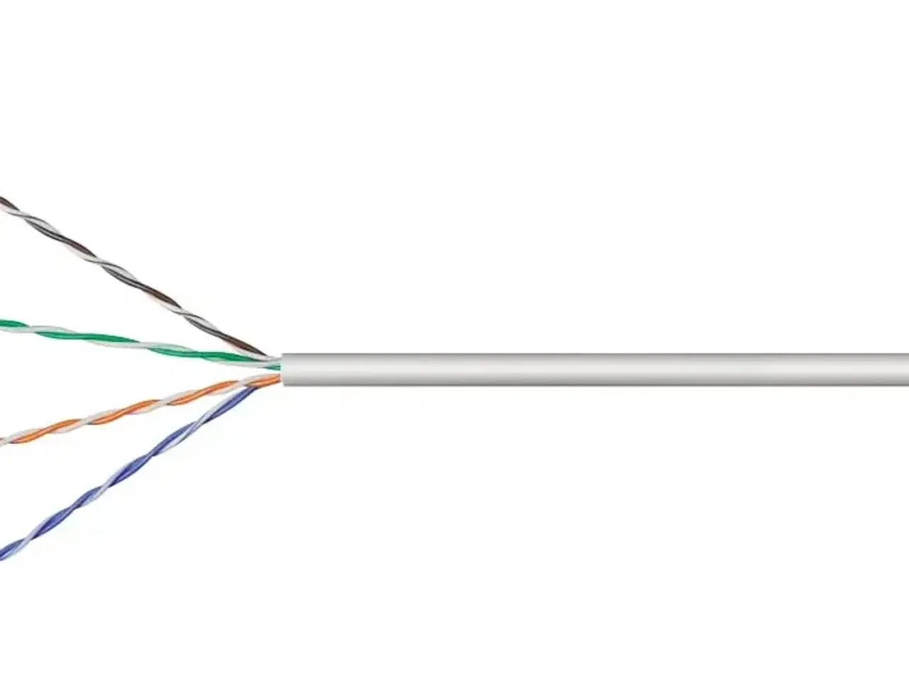 Billede 1 - Ethernet kabel i metermål