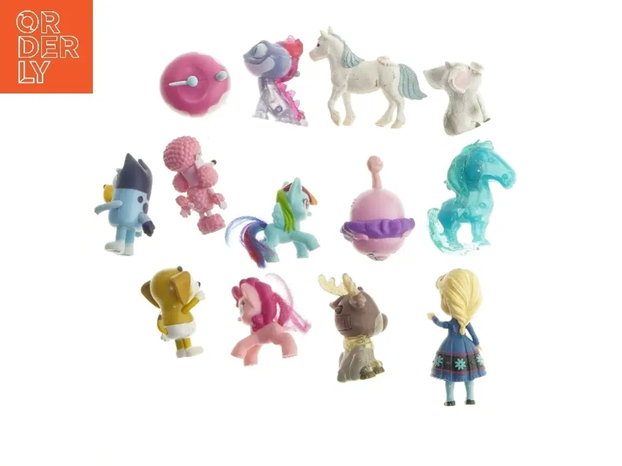 Billede 3 - Sæt af små legetøjsfigurer (str. 5-8 cm)