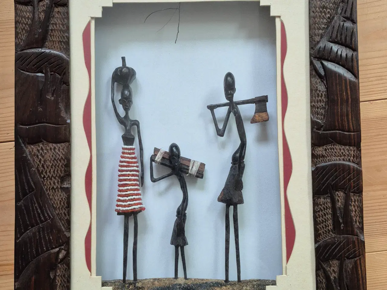 Billede 2 - Afrikanske billeder og maske