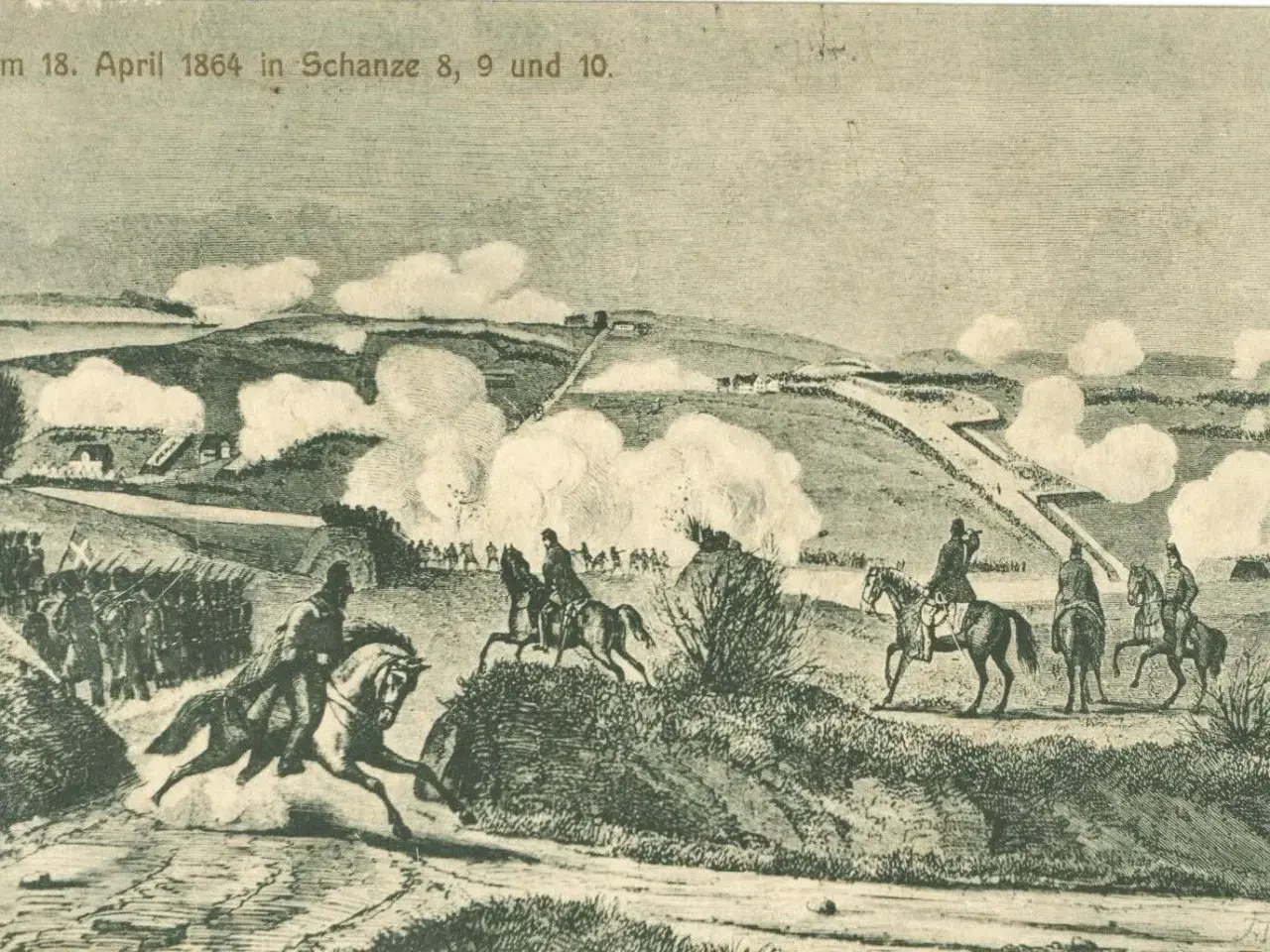 Billede 1 - Krigen 1864. Skanse 8, 9 og 10