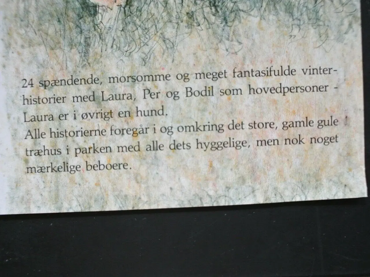 Billede 2 - laura og det gule hus - 24 vinterhistorier, af ib 