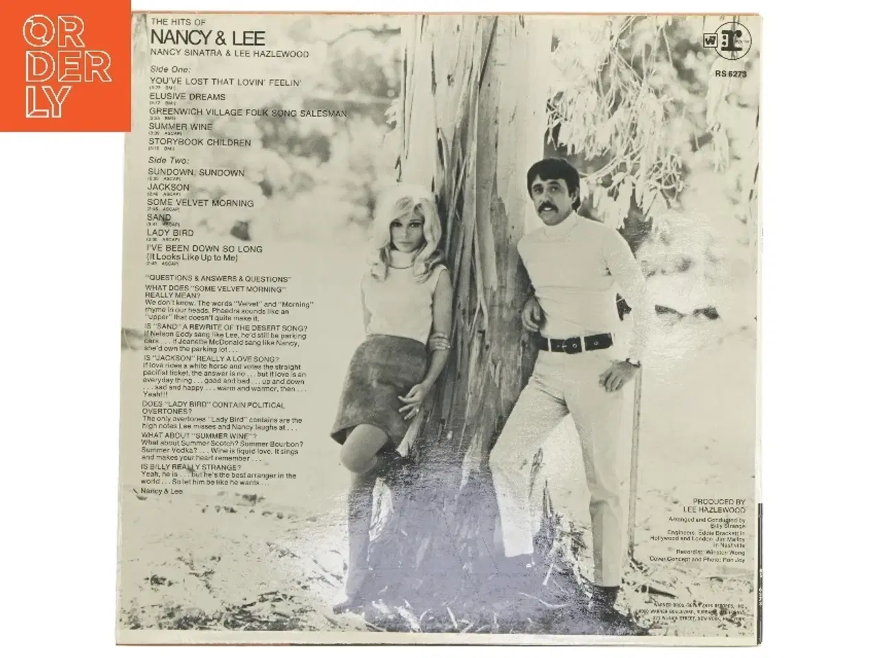 Billede 2 - Nancy & Lee LP  fra Reprise Records
