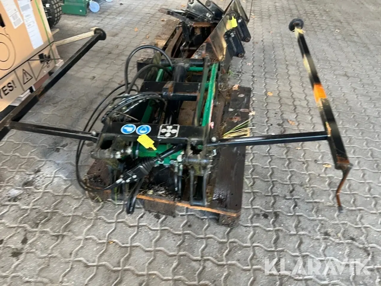 Billede 3 - Frontlæsser med skovl og gafler Bonatti CP2