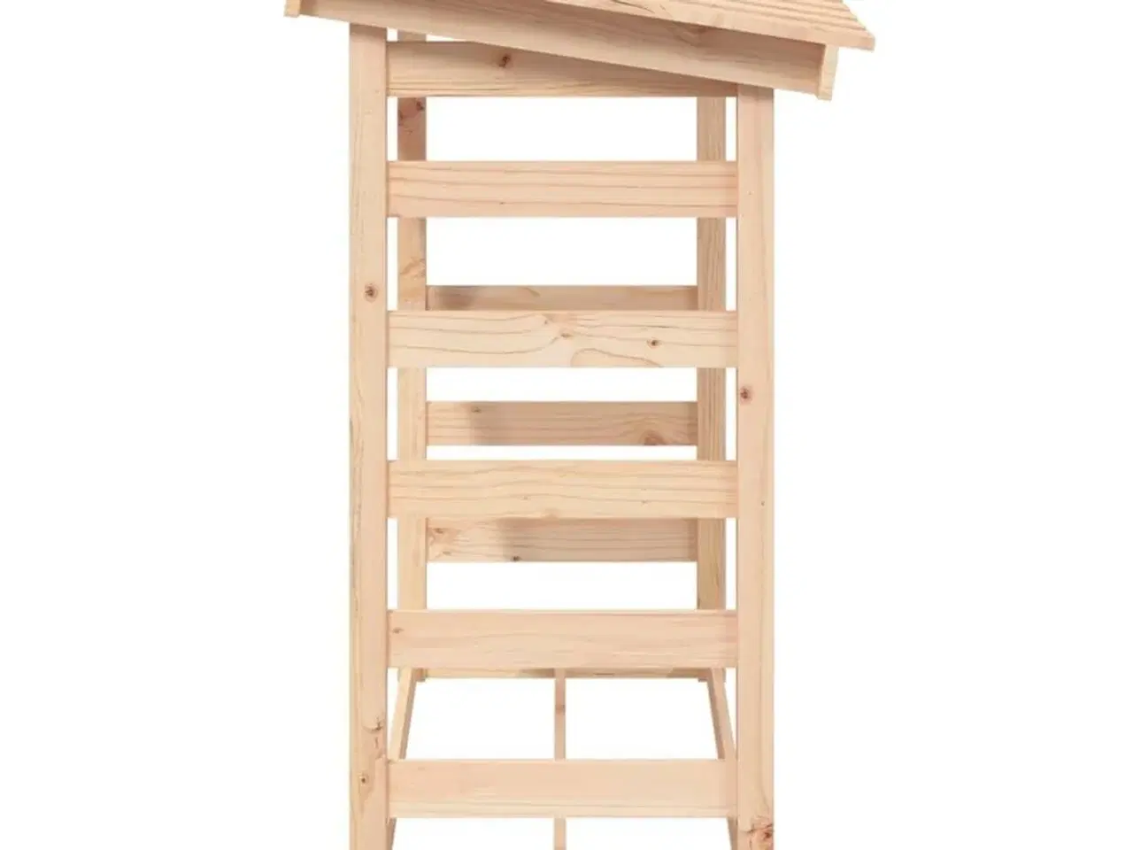 Billede 6 - Brændestativ 108x64,5x110 cm massivt fyrretræ