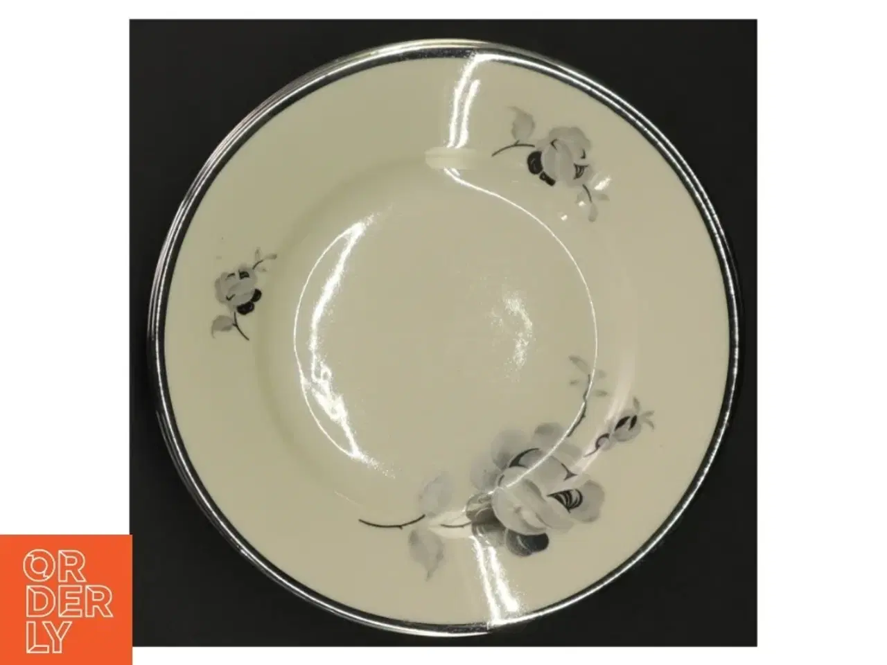 Billede 4 - 6 Porcelænstallerkener fra Københavns Porcellains Maleri (str. Diameter 16 cm)