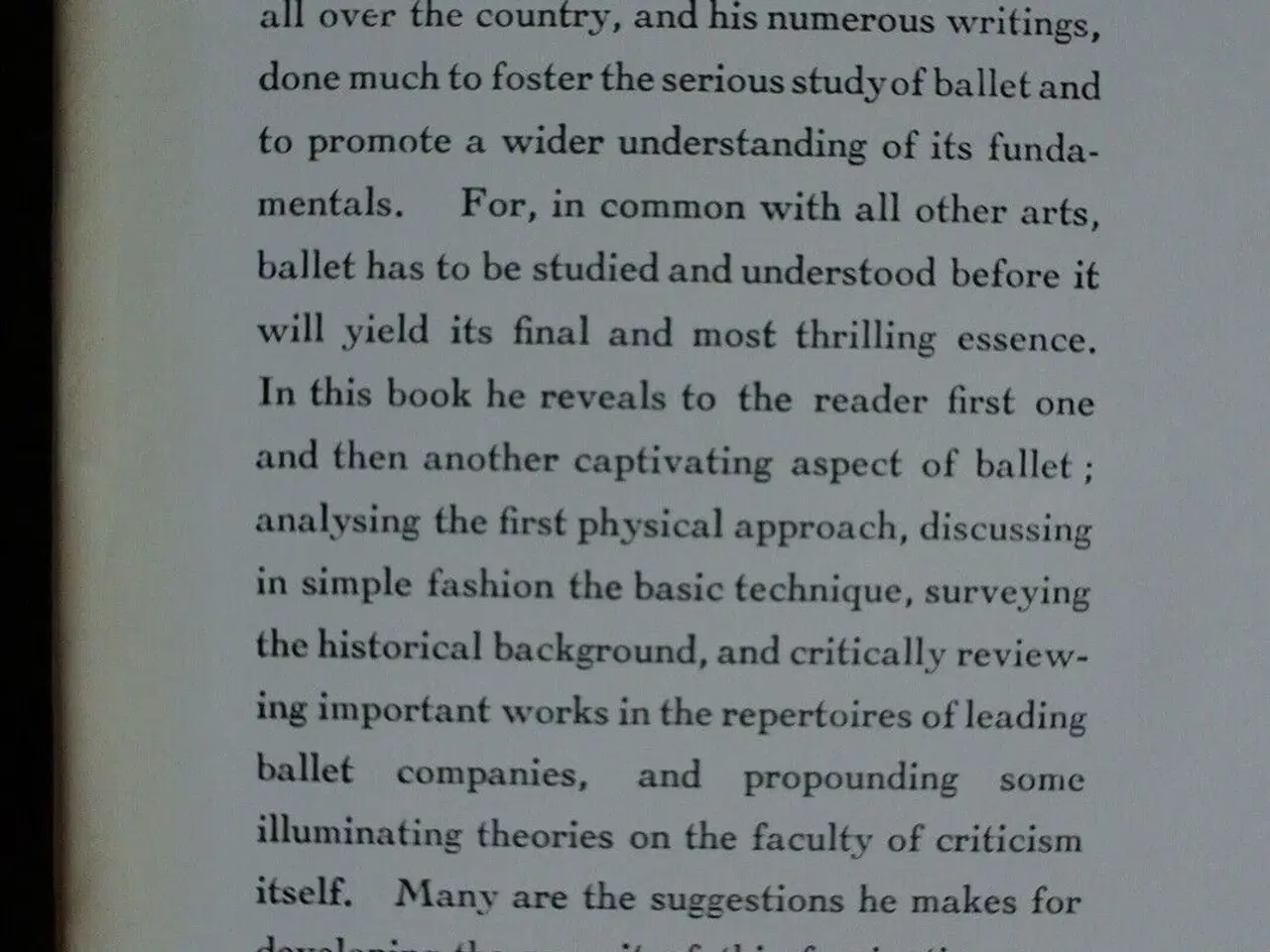 Billede 3 - approach to the ballet, by a. h. franks, emne: kun