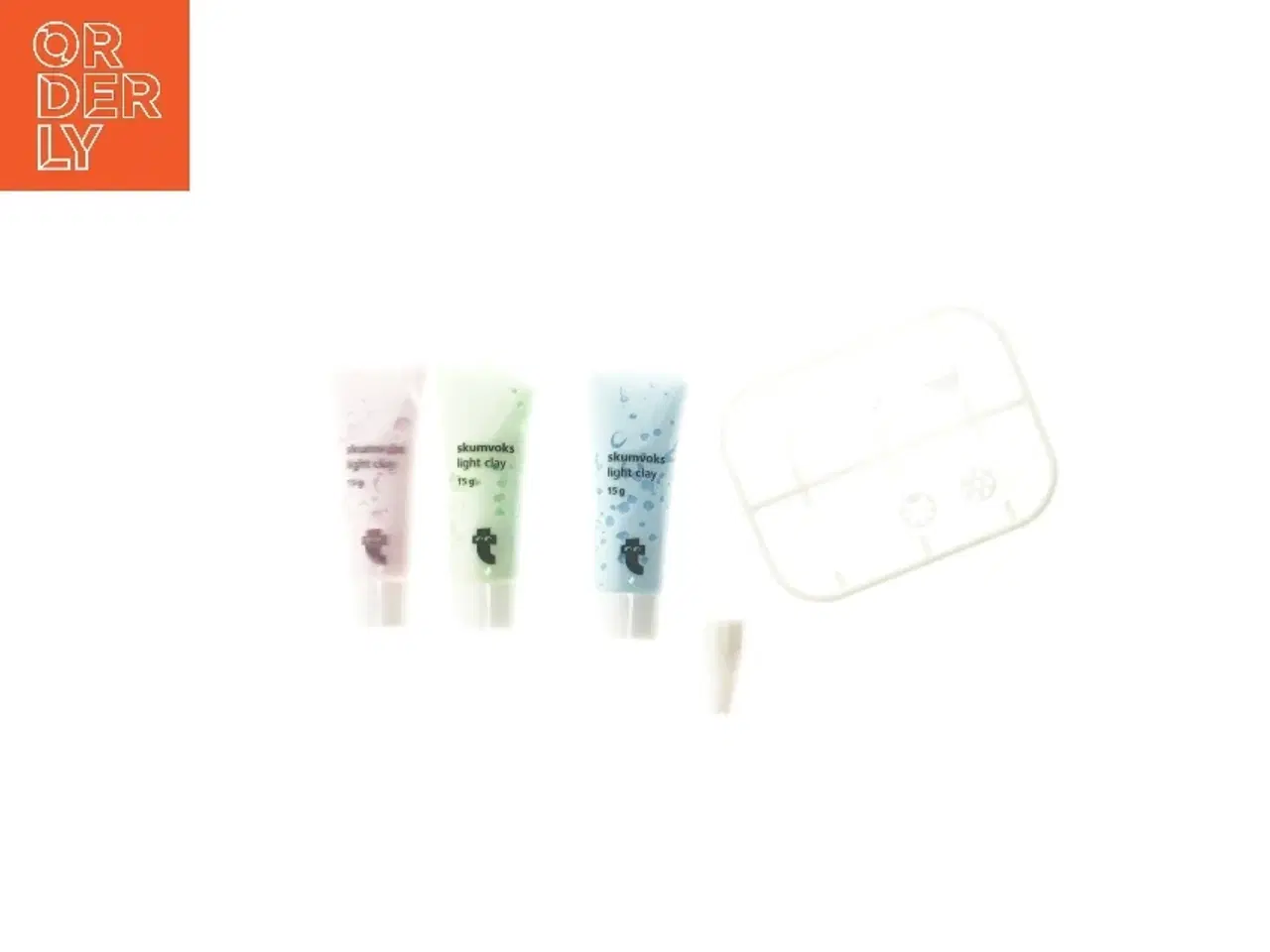 Billede 3 - Light clay set med farver og dyser fra Tiger