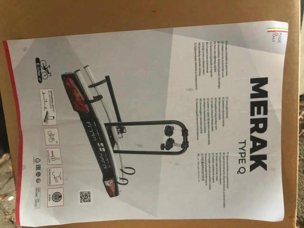 Billede 1 - Helt nyt Foldbart cykelholdet til 2 cykler 