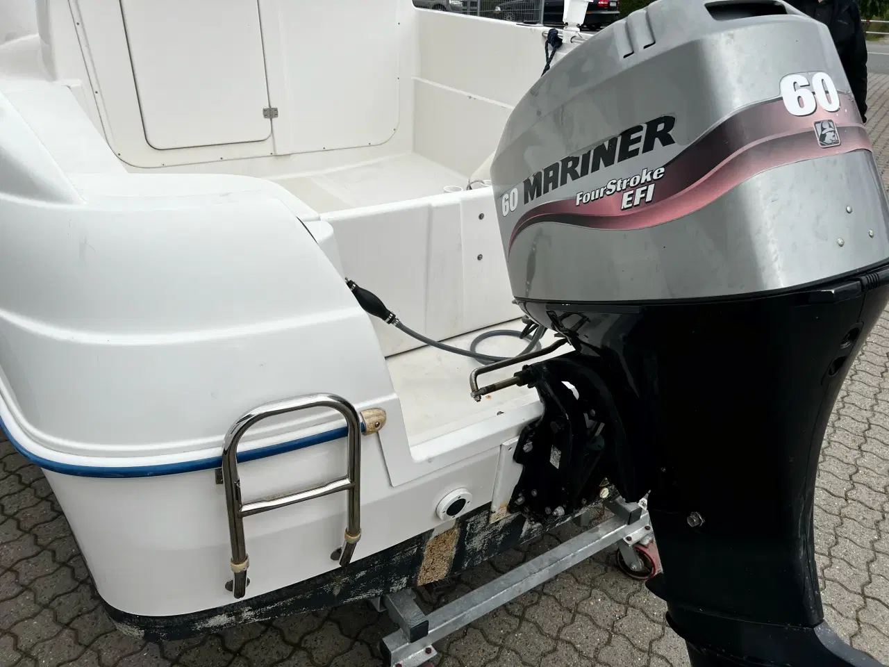 Billede 4 - Ørnvik 500 Pilothouse, Mariner F60 EFI