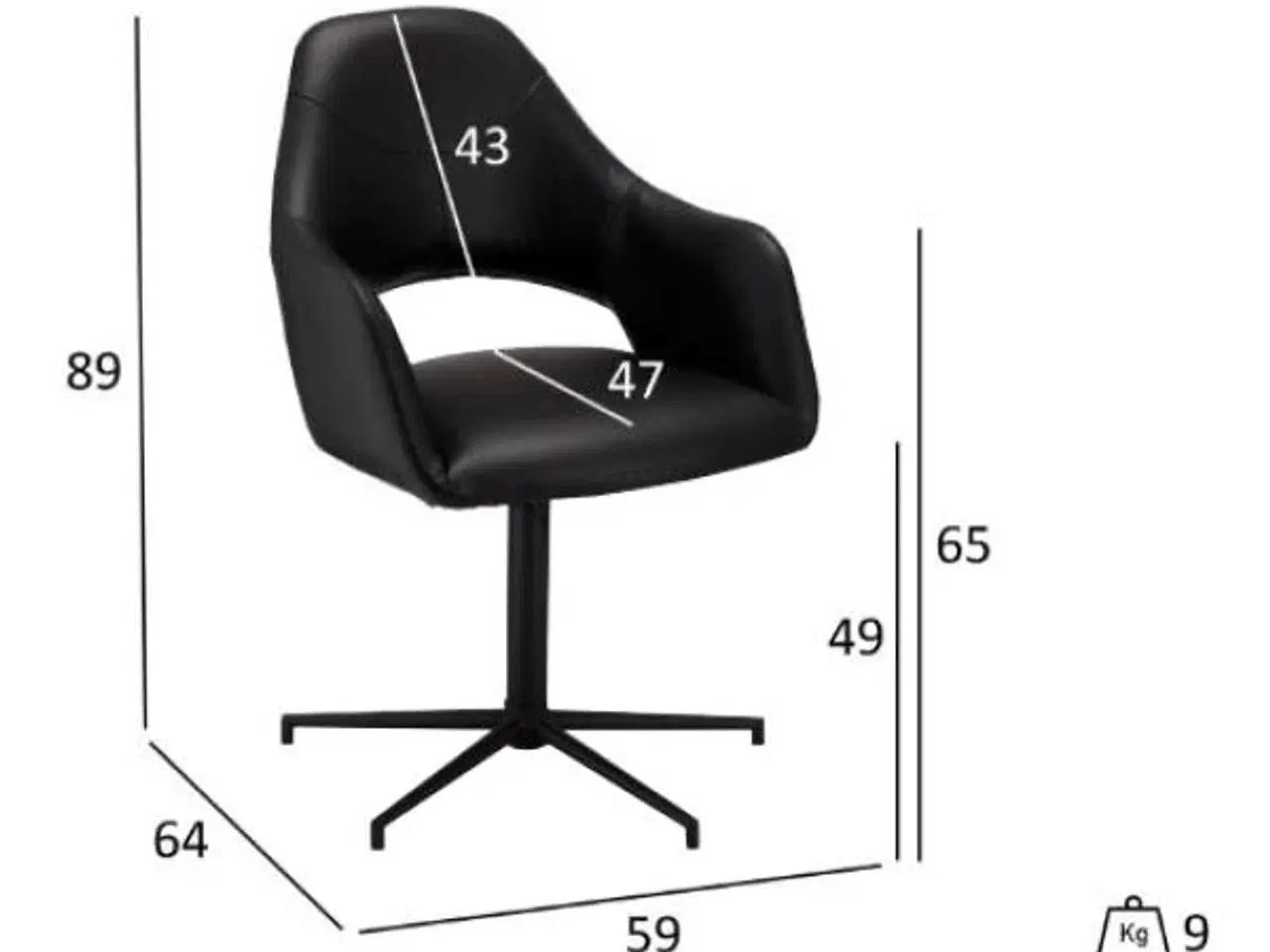 Billede 1 - Spisestuestole 