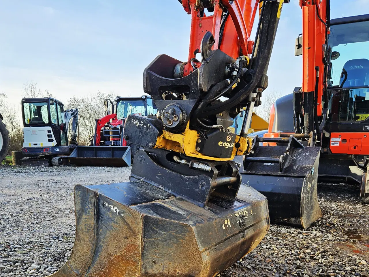 Billede 9 - Kubota KX57 / 800 timer / rotortilt + meget udstyr