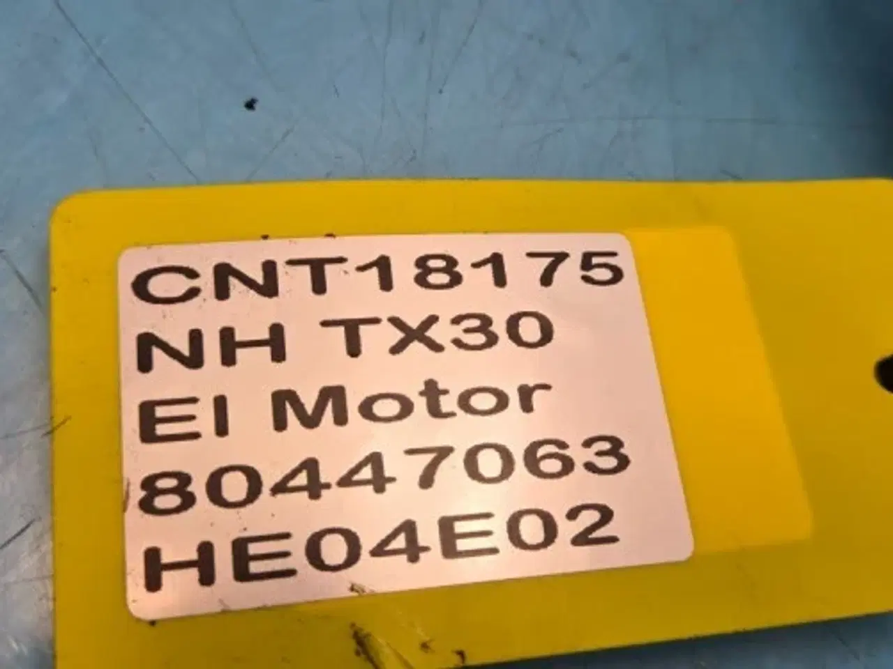 Billede 13 - New Holland TX30 El Motor 80447063