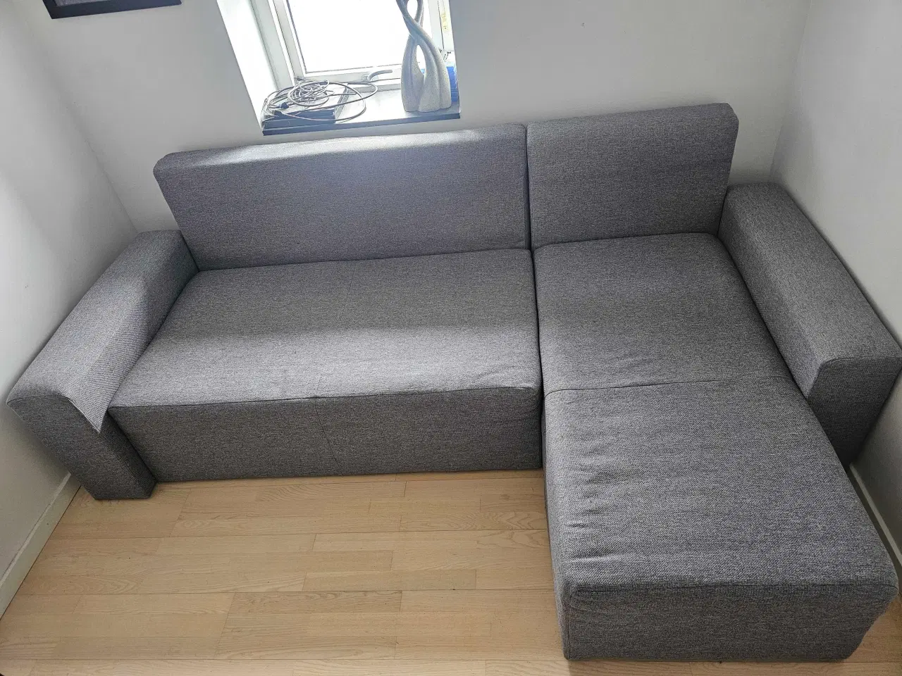 Billede 2 - Sovesofa med chaiselong