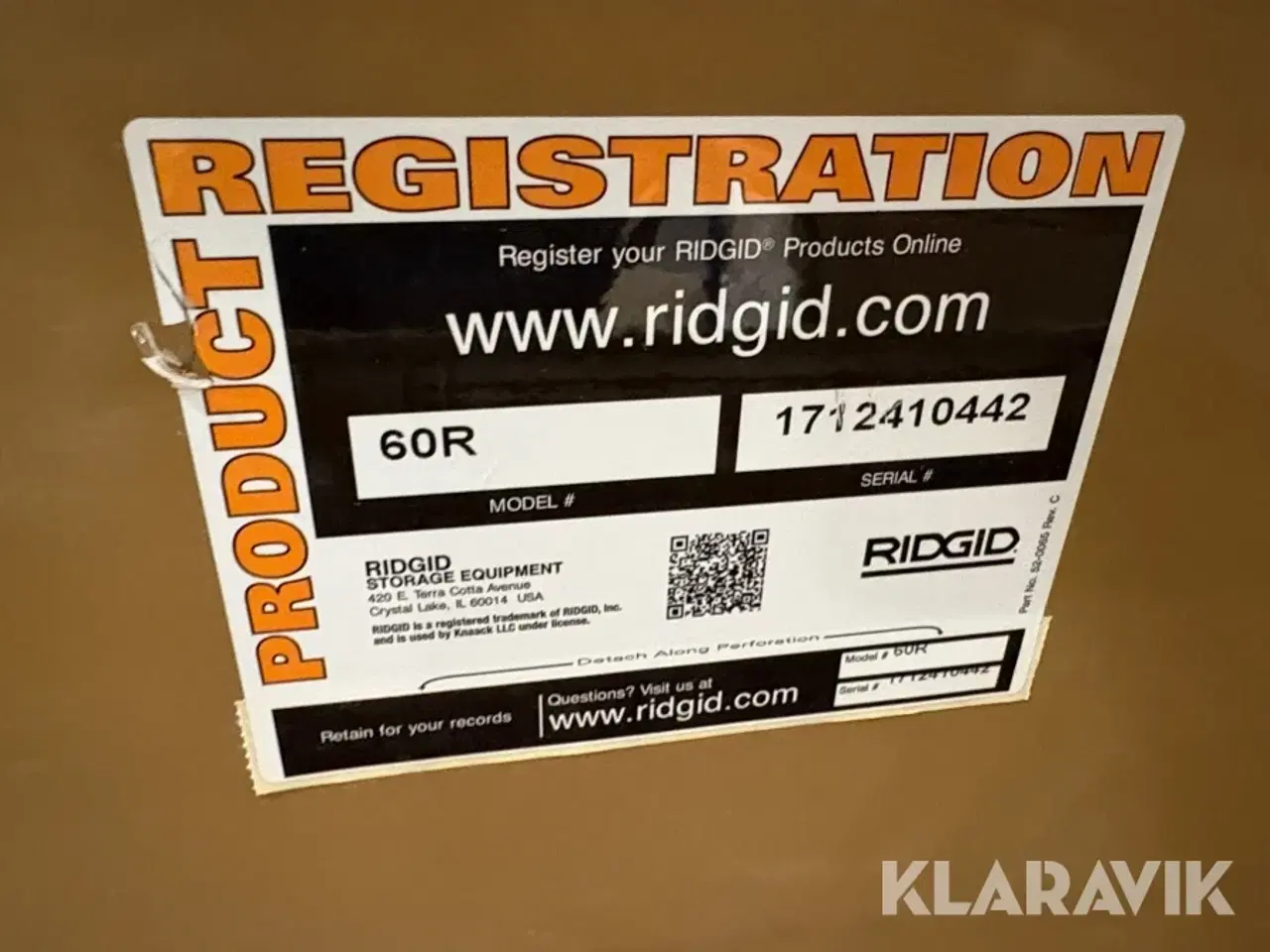 Billede 10 - Værktøjskasse Ridgid 60R
