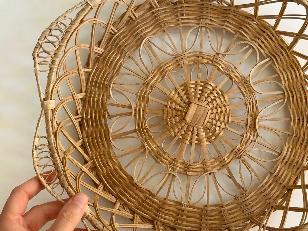 Billede 5 - Flad kurv, rund