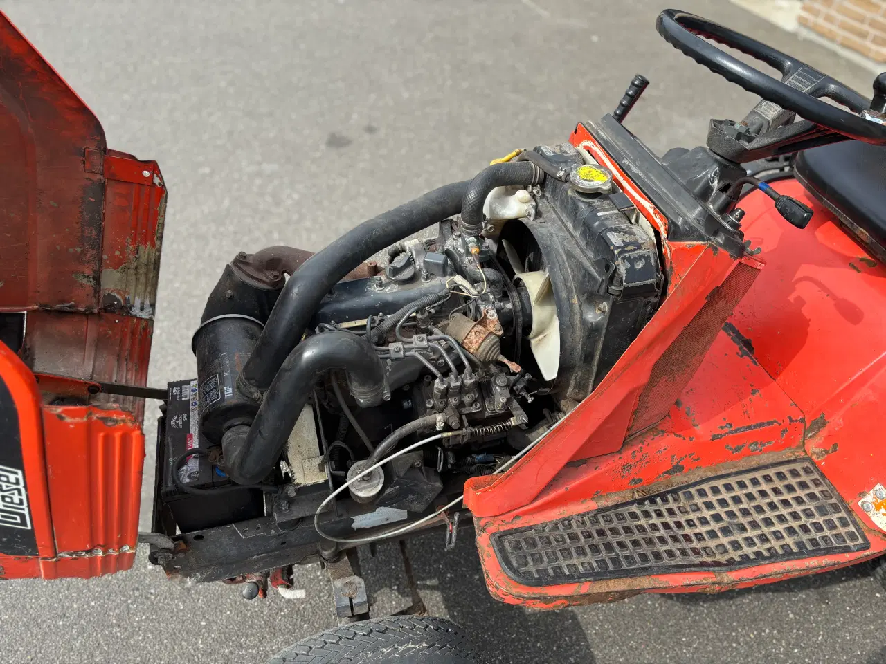 Billede 7 - Kubota G1700 diesel havetraktor 