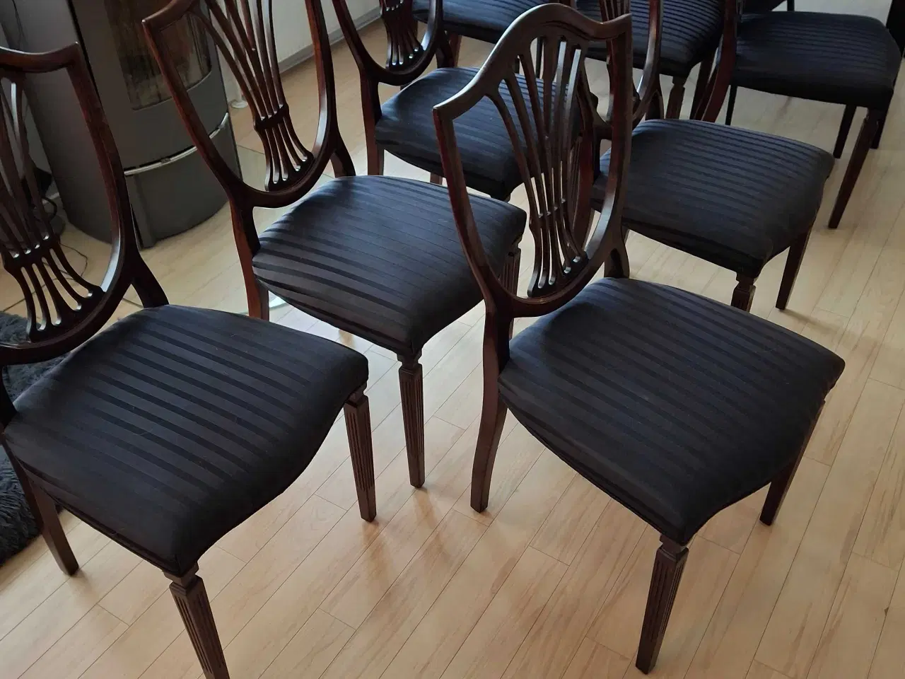 Billede 2 - Hepplewhite stole 8 stk