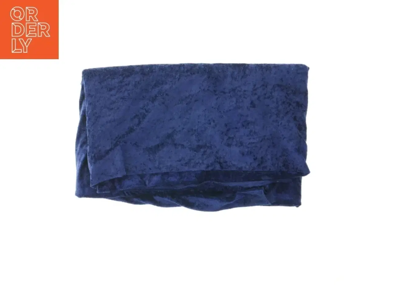 Billede 1 - Blå velour dug (str. 154x91 cm)