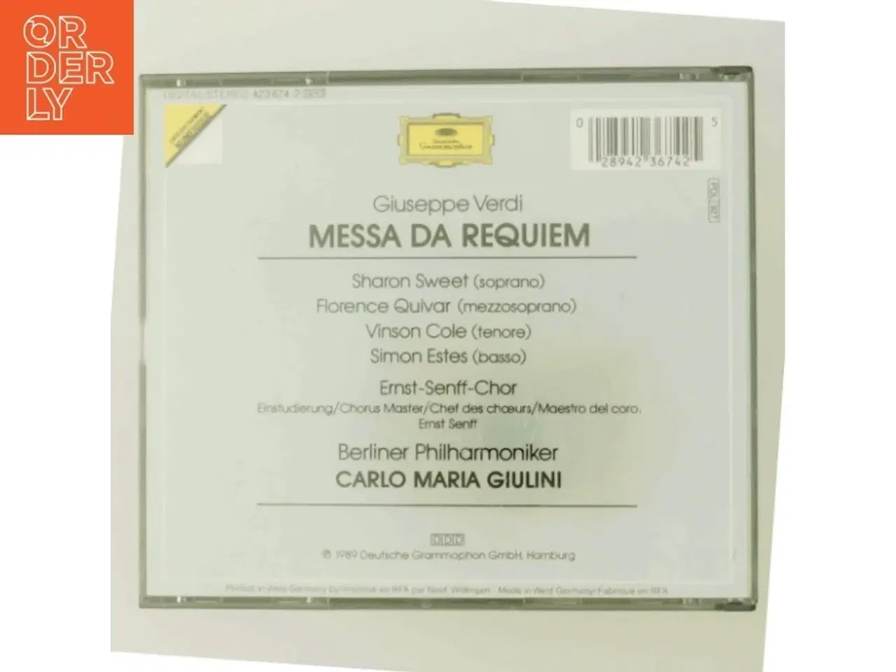 Billede 3 - Verdi Requiem med Sharon Sweet (DVD)