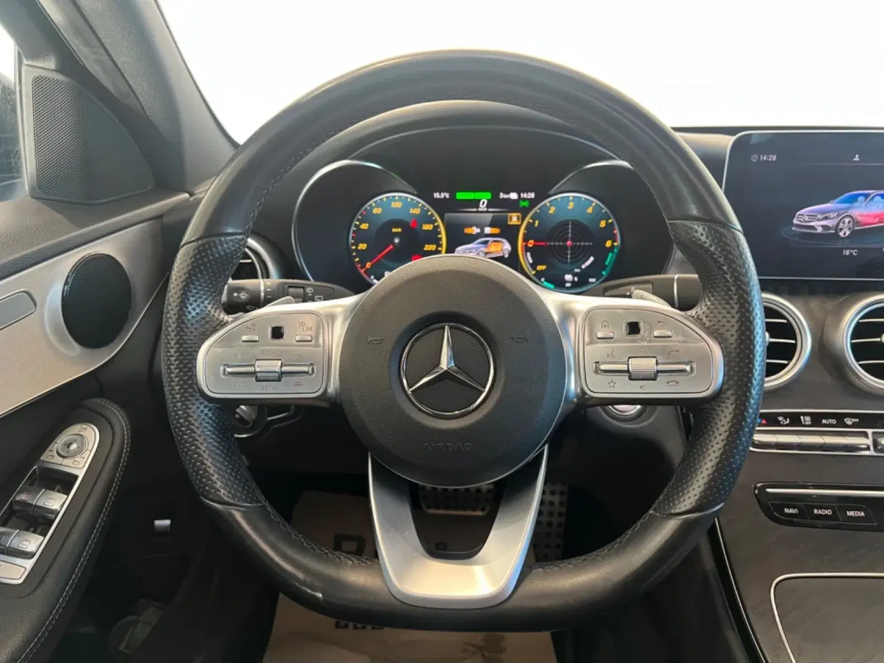 Billede 13 - Mercedes C300 de 2,0 Business AMG Line Night Edition stc. aut.