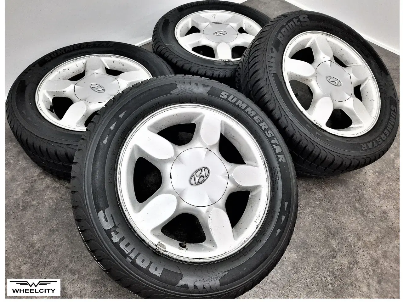 Billede 1 - 4x114,3 15" ET46 Hyundai sommersæt