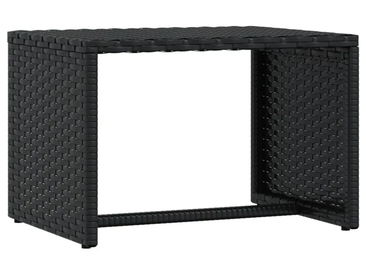 Billede 6 - Liggestole 2 stk. med bord polyrattan sort