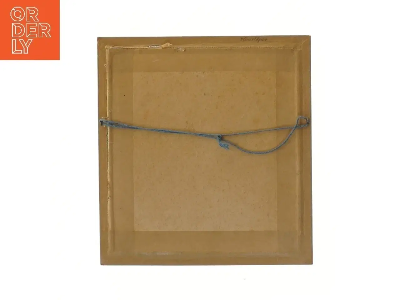 Billede 2 - Broderet hundebillede i ramme (str. 24x22 cm)