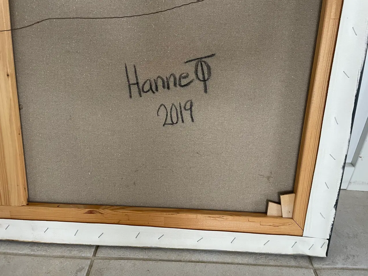 Billede 2 - Olie maleri Hanne Ørum 