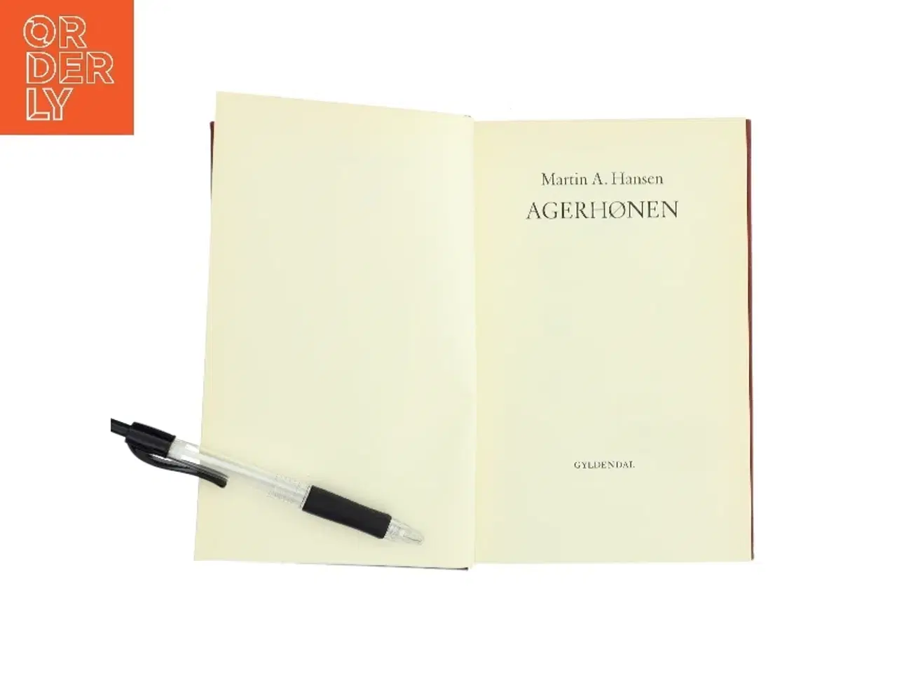 Billede 2 - Agerhønen af Martin A. Hansen (Bog)