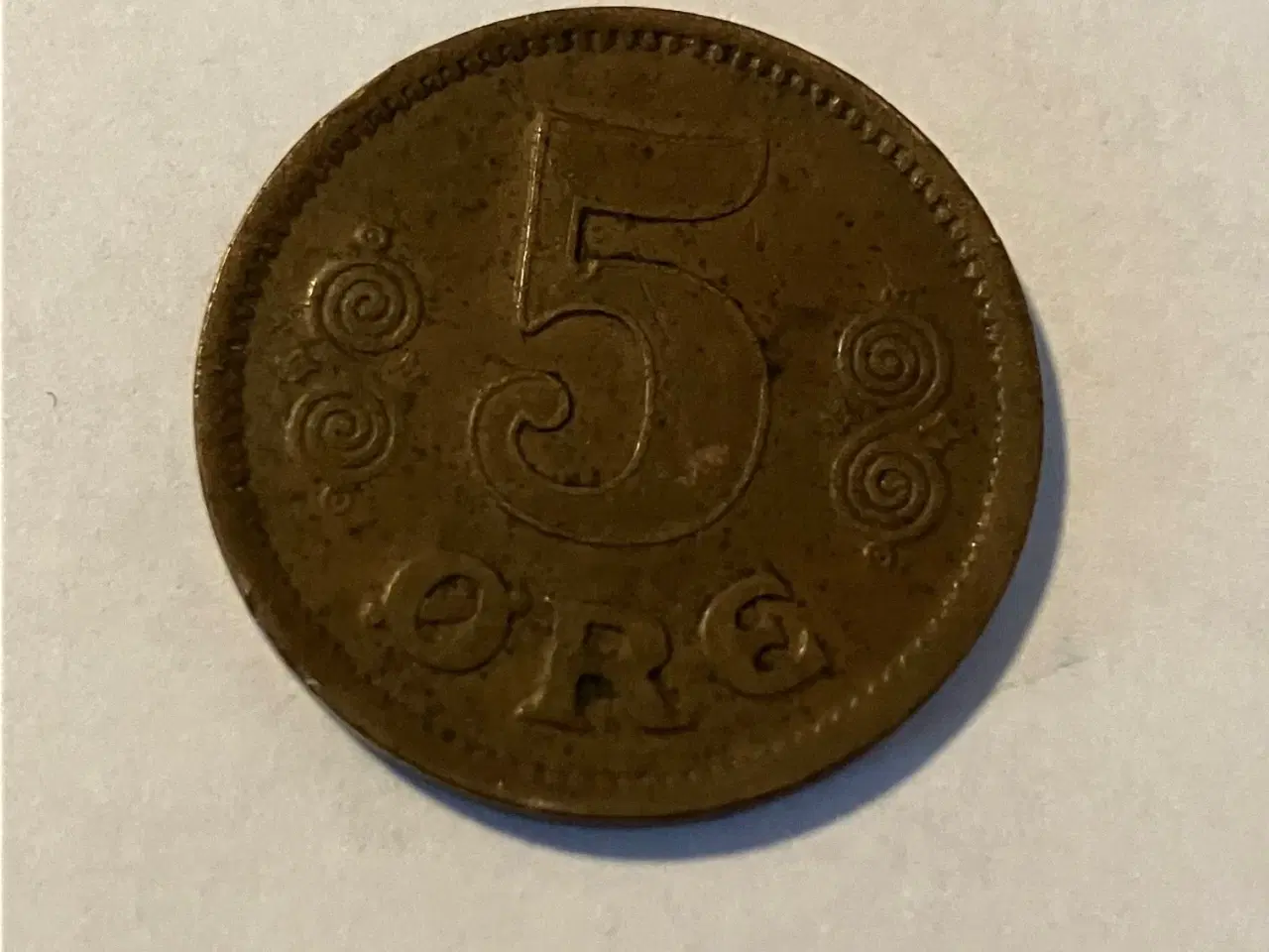 Billede 2 - 5 Øre 1916