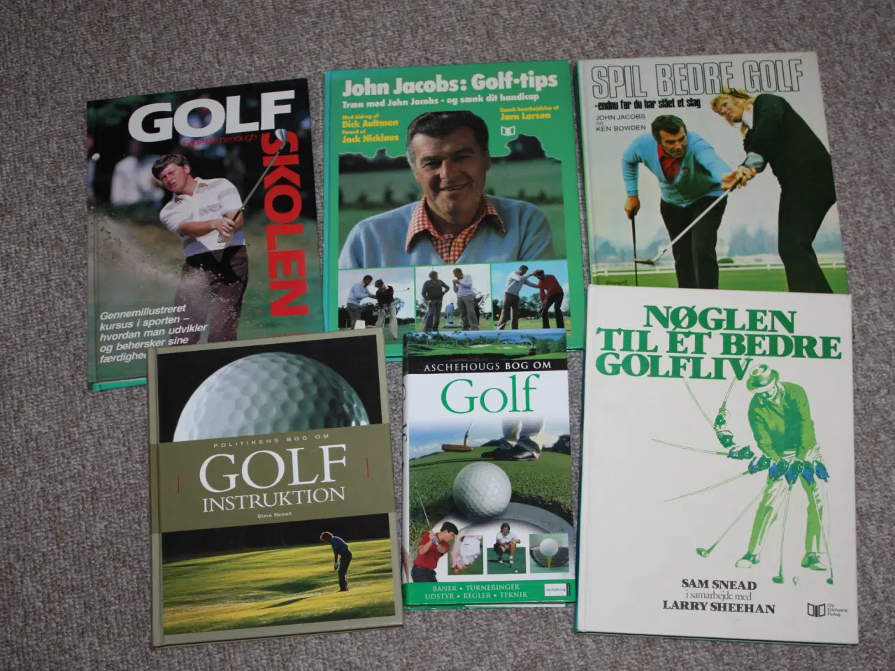 Billede 1 - Politikens bog om Golf instruktion af Steve Newell