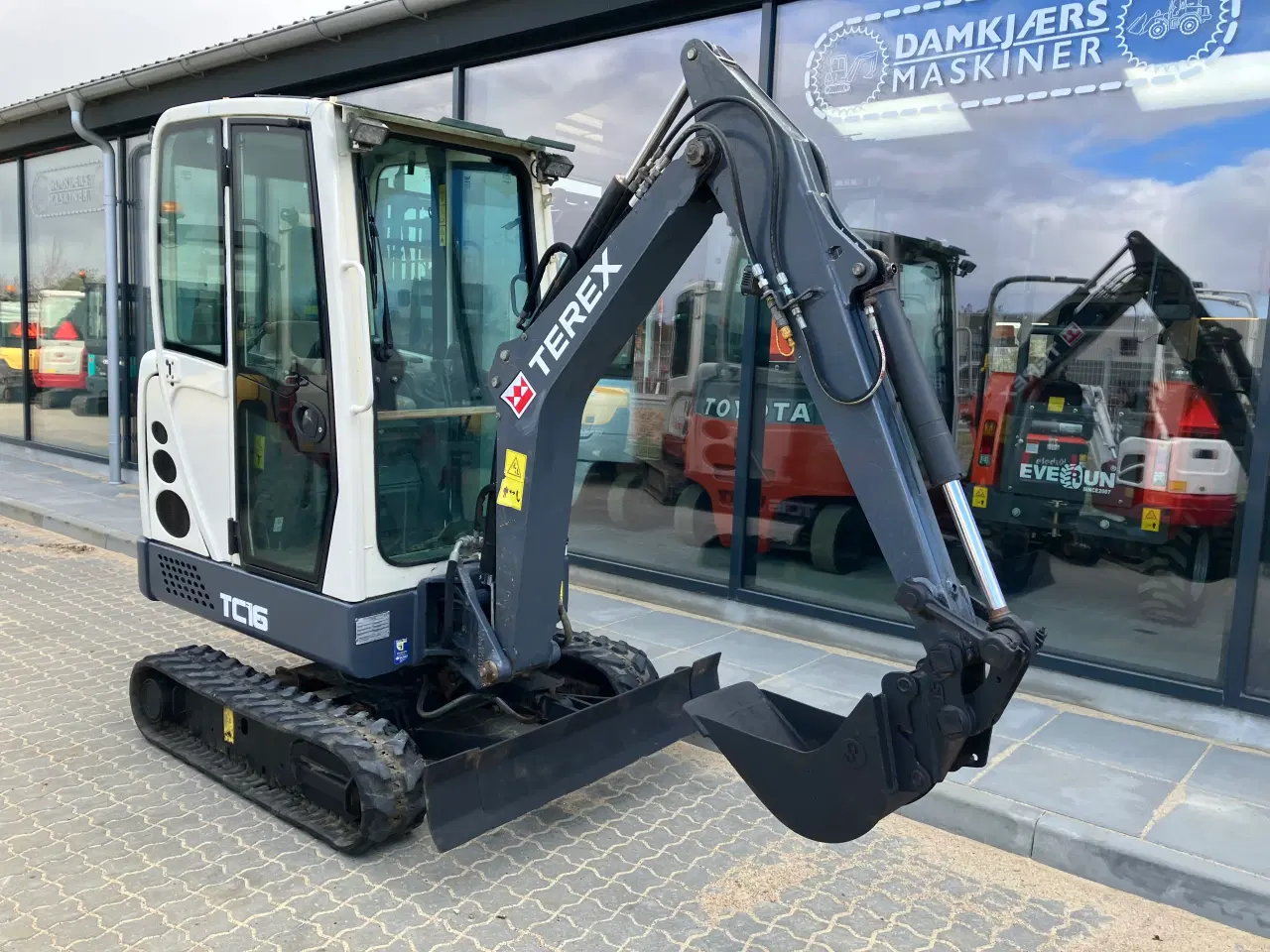 Billede 3 - TEREX TC16 Med propotionalstyring i joystik