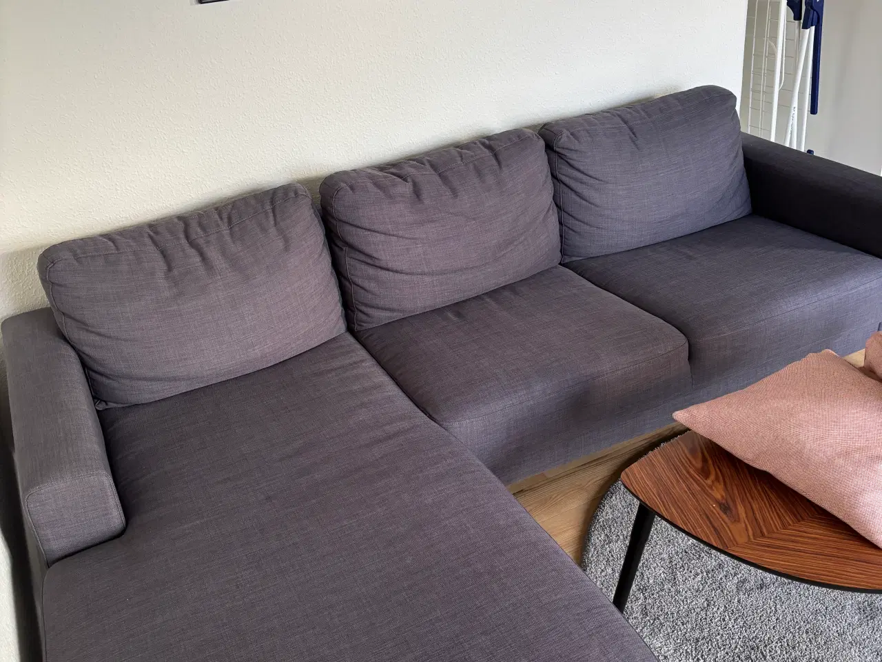 Billede 1 - 3 Pers chaiselong sofa