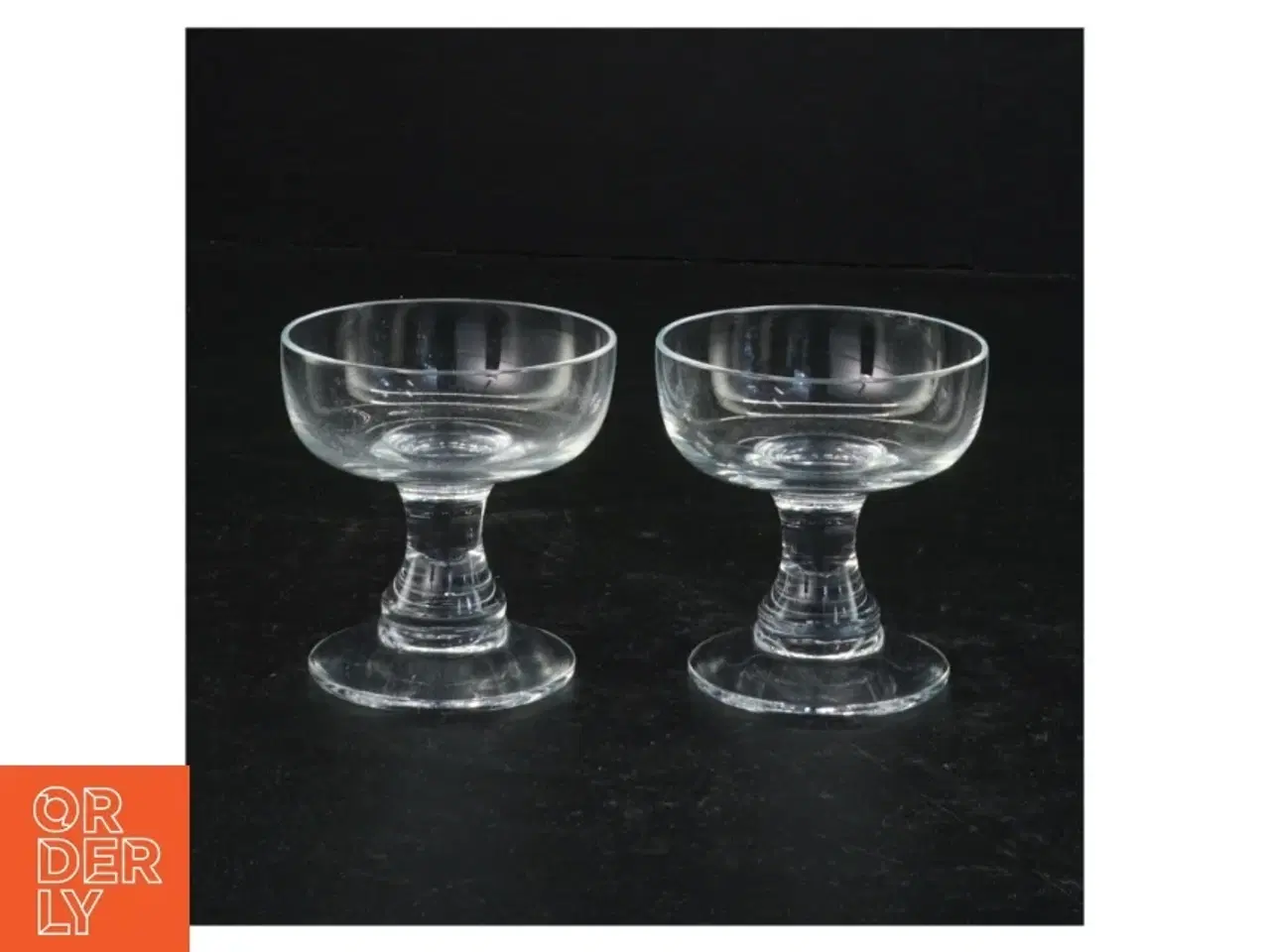Billede 1 - Holmgård Almue likør glas (str. 6 komma 5 x 6 komma 5 cm)