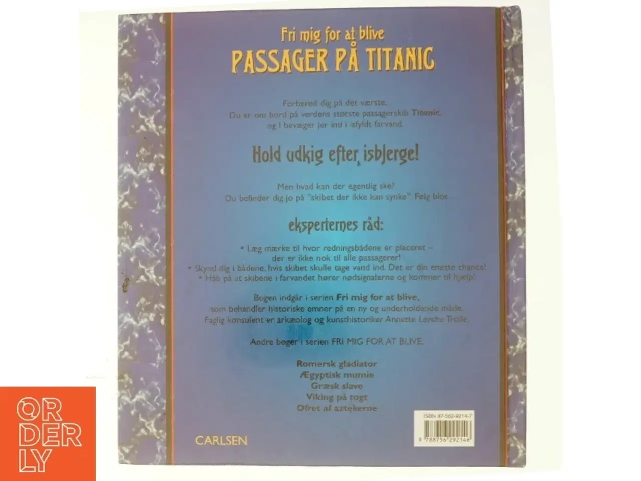 Billede 3 - Fri mig for at blive passager på Titanic : en rejse du nødig vil med på! (Bog)