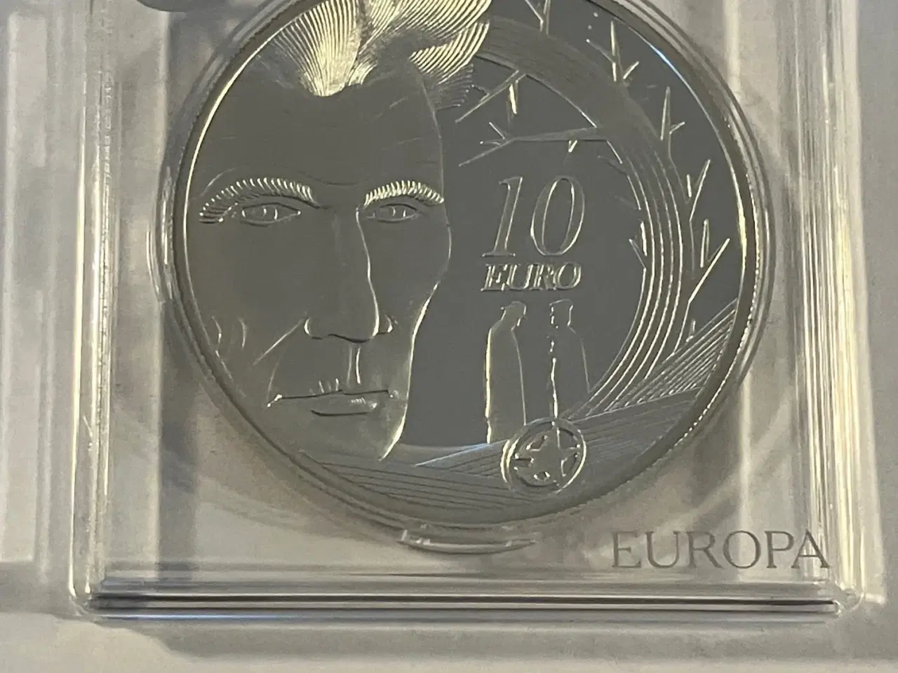 Billede 2 - 10 Euro - Ireland - Samuel Beckett 1906 - 1989 Silver