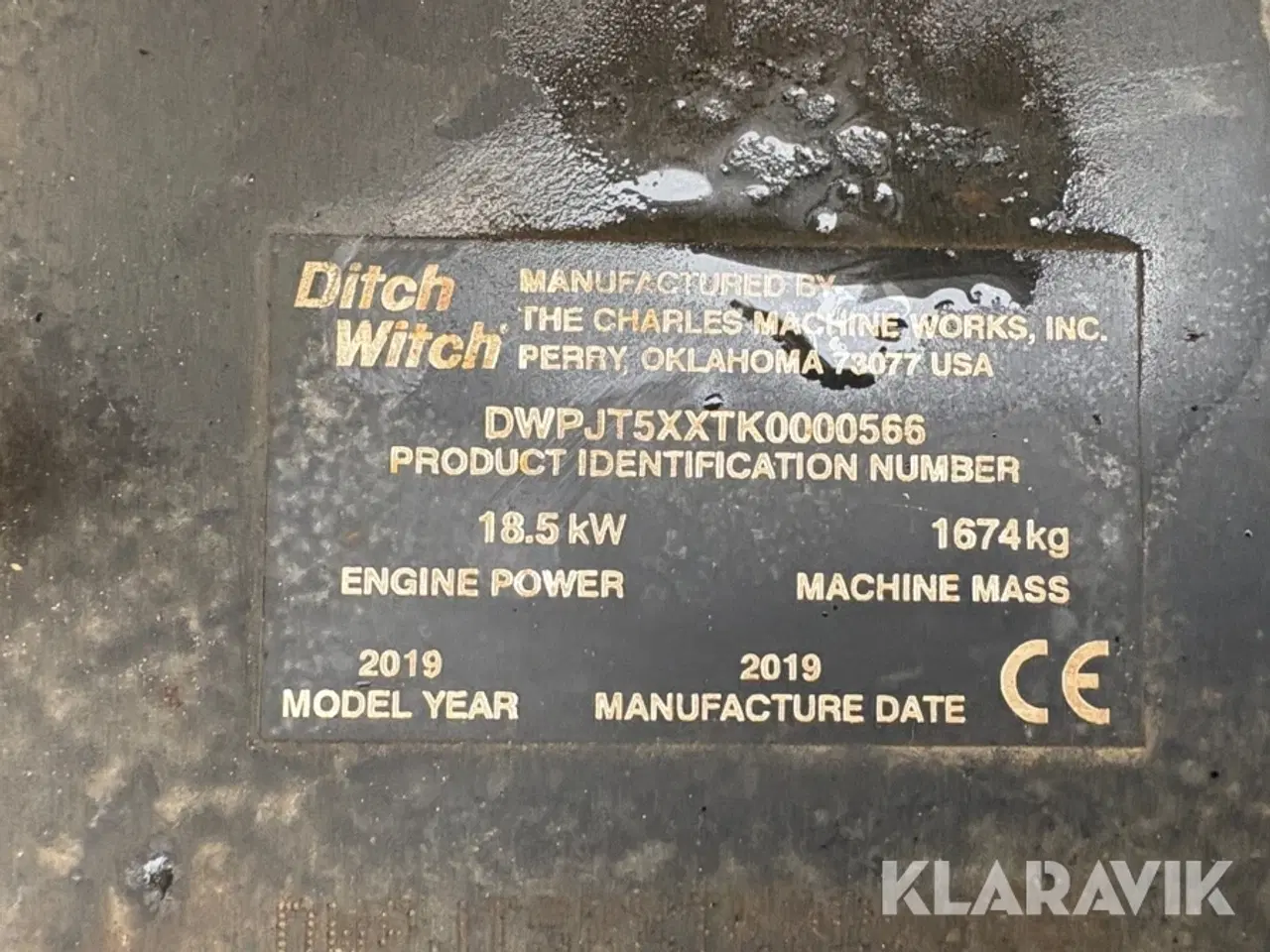 Billede 2 - Bor og borevogn Ditch Witch JT5