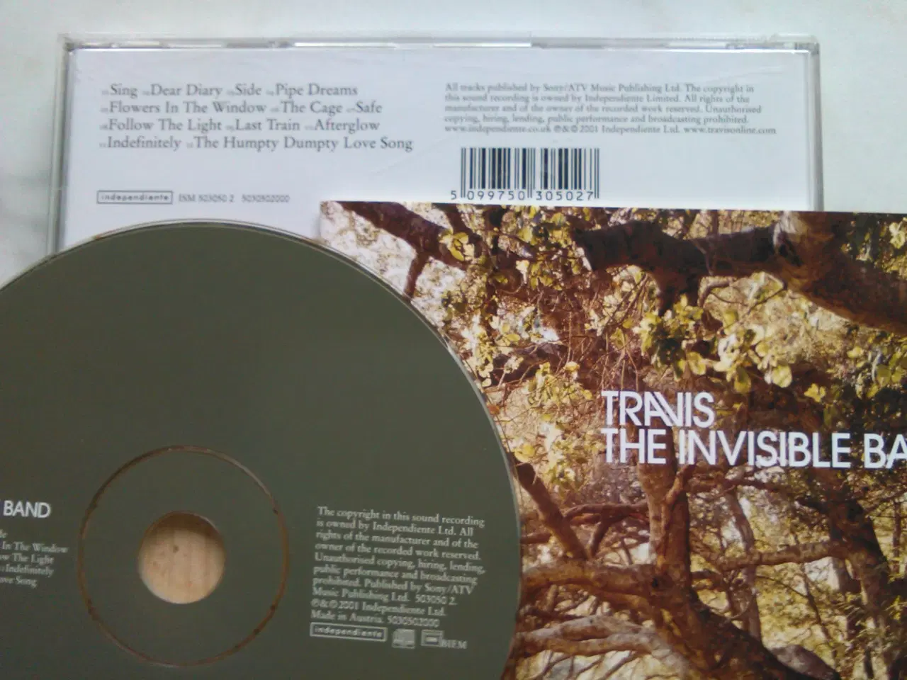 Billede 2 - Travis: The invisible band (2001 