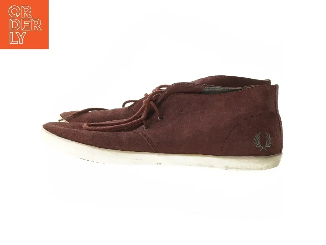 Billede 6 - Brune Fred Perry ruskindssko (str. 46)